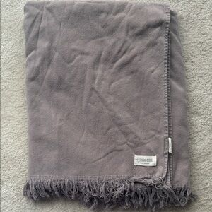 Sand Cloud Taupe Fringed Towel